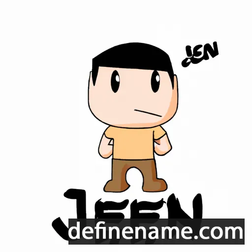 Jhen cartoon