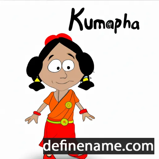 cartoon of the name Jhumpa