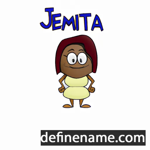 Jimetta cartoon