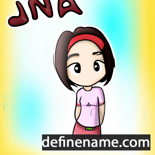 Jina cartoon