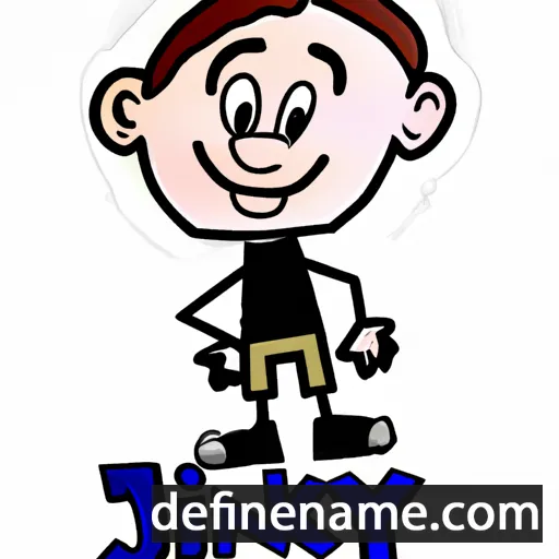 cartoon of the name Jinky