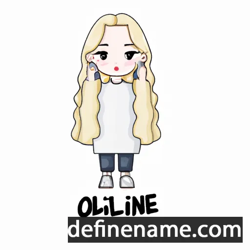 cartoon of the name Jinsoul