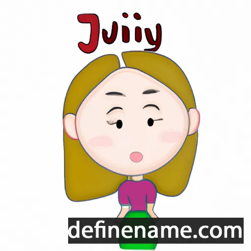 cartoon of the name Jinyul