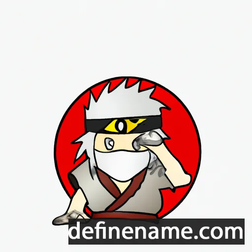 cartoon of the name Jiraiya