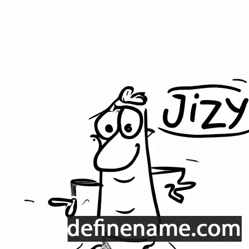 cartoon of the name Jirzy