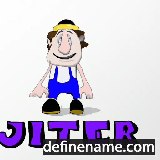 cartoon of the name Jitler