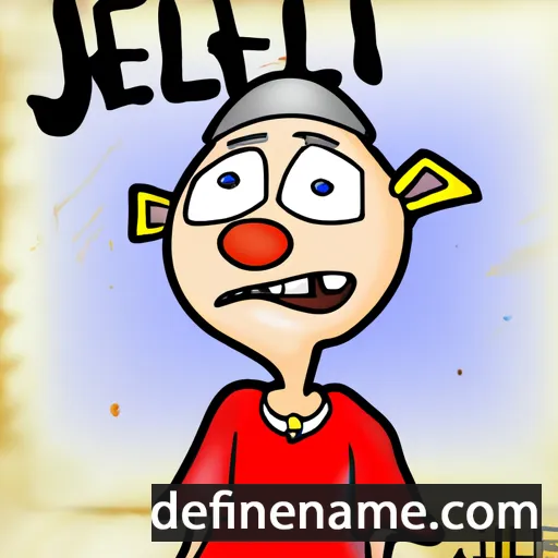 Jittel cartoon