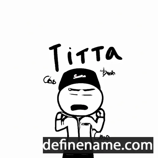 Jittra cartoon