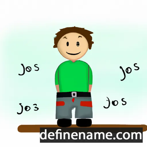 cartoon of the name Jóas