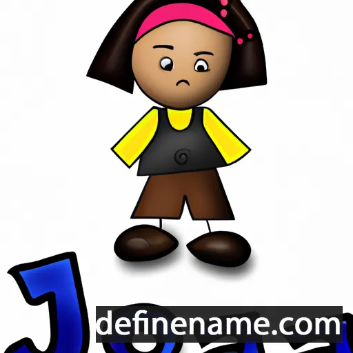 cartoon of the name Joa