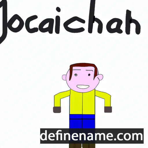 cartoon of the name Joachin