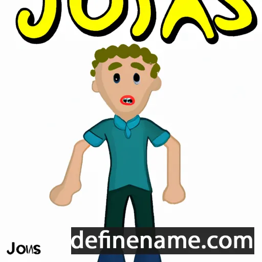 cartoon of the name Joas