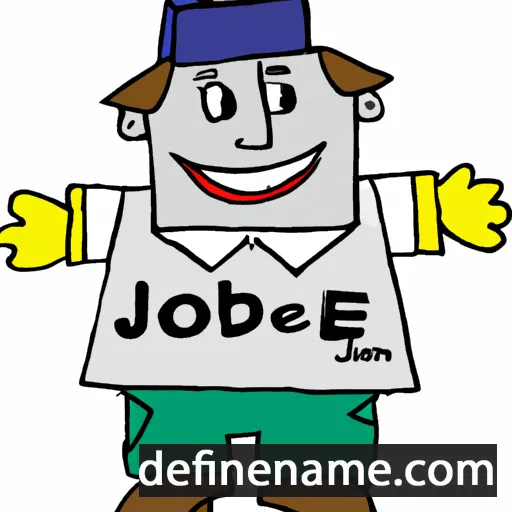 cartoon of the name Jobbe