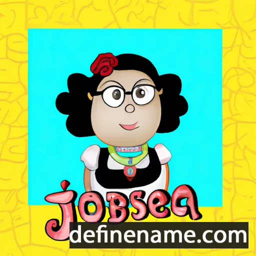 cartoon of the name Jósebína