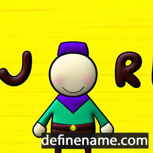 cartoon of the name Jòri