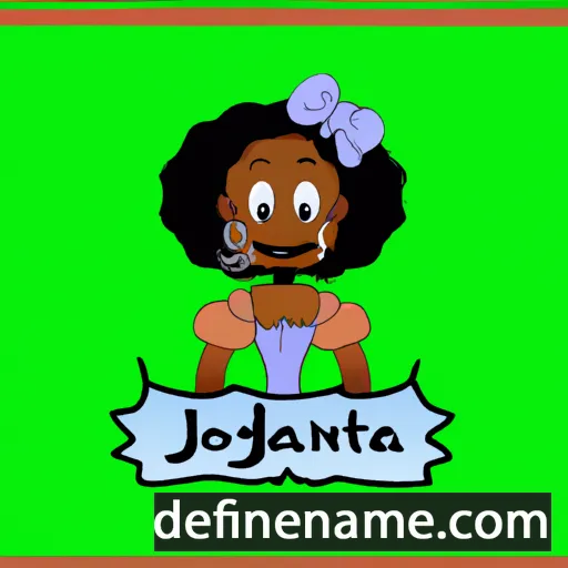 cartoon of the name Jocantha