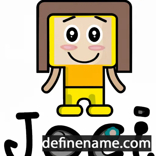 cartoon of the name Joci