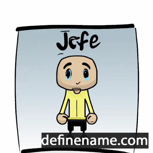 cartoon of the name Joée