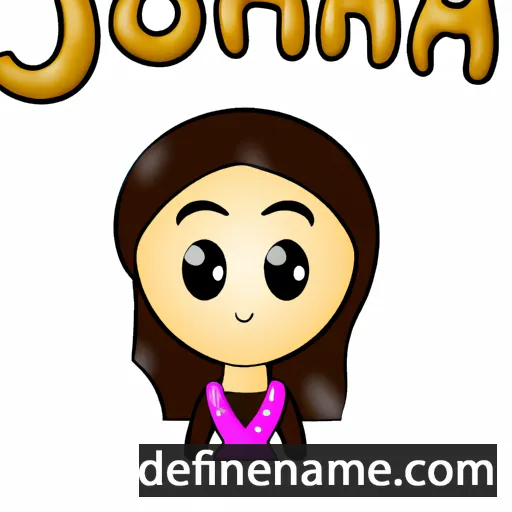 cartoon of the name Johaima