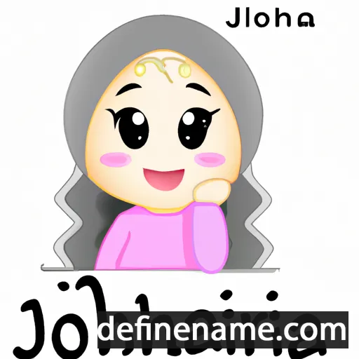 Johairah cartoon