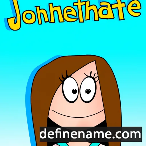 cartoon of the name Johannette