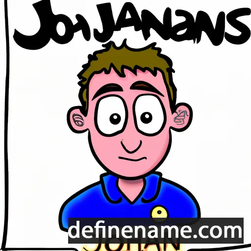 cartoon of the name Johans