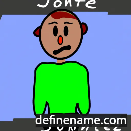 Johnet cartoon