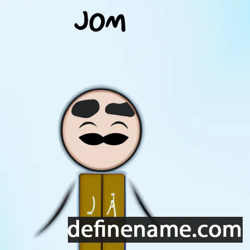 cartoon of the name Joiaqim