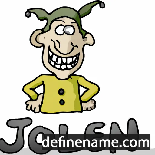 cartoon of the name Jokelien