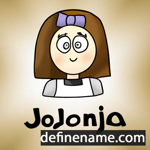 Jolánta cartoon