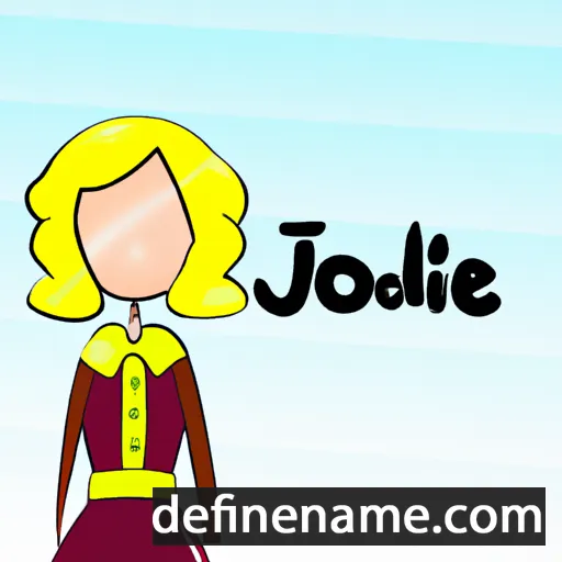 cartoon of the name Jolande