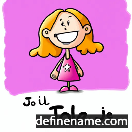 cartoon of the name Joli