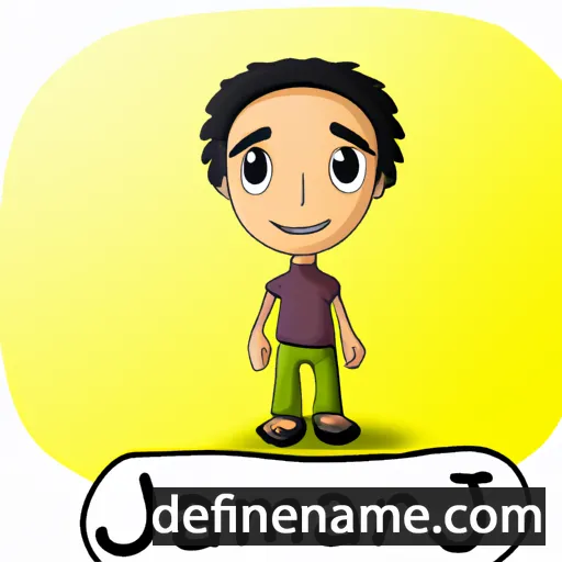 cartoon of the name Jomari