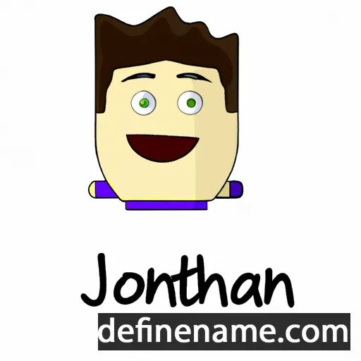 cartoon of the name Jonathen