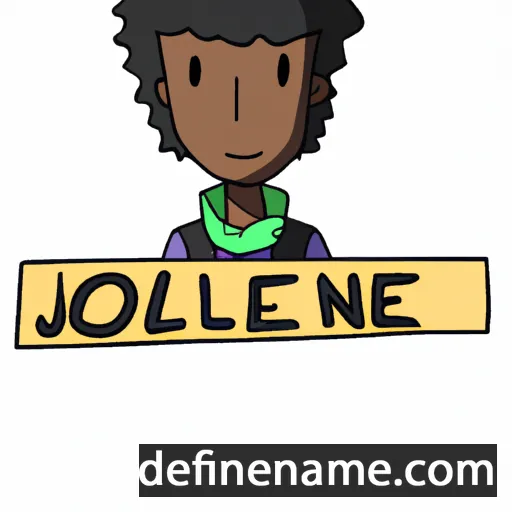 cartoon of the name Jonell