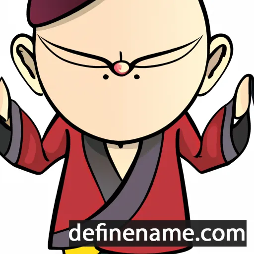 cartoon of the name Jong-hyeok