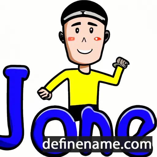 cartoon of the name Jong