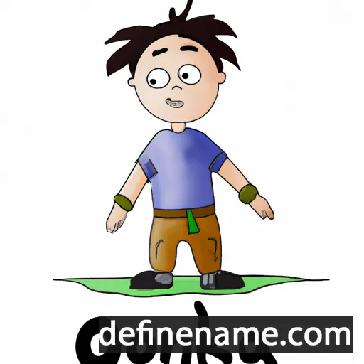 cartoon of the name Jonka