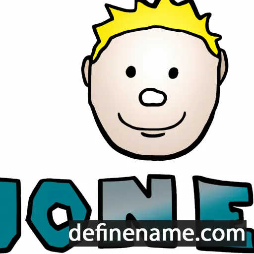 cartoon of the name Jonne