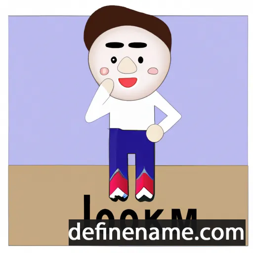 cartoon of the name Joojakim