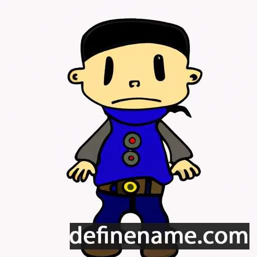 cartoon of the name Joon