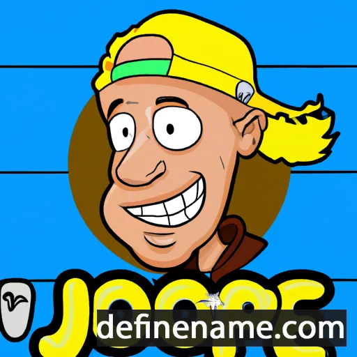 cartoon of the name Joppe