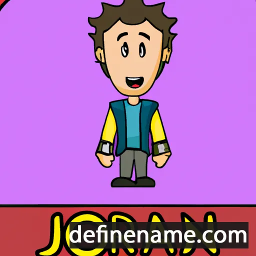 cartoon of the name Joran