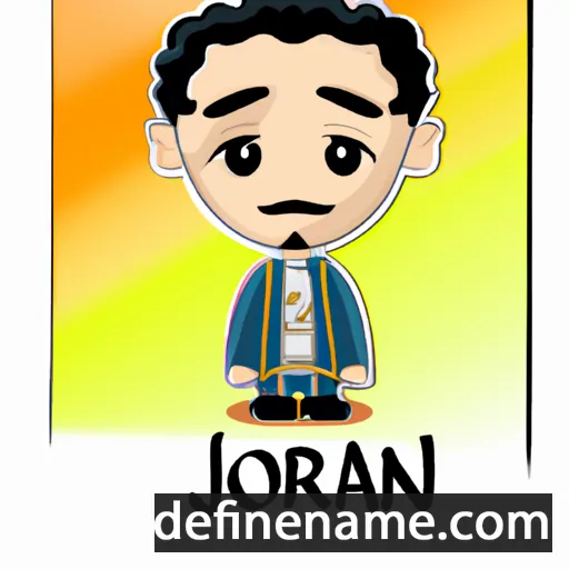 cartoon of the name Jorani