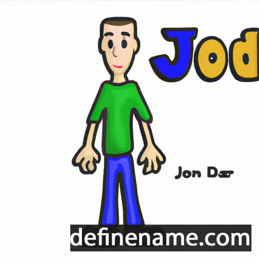 cartoon of the name Jord