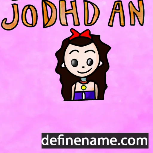 Jordána cartoon