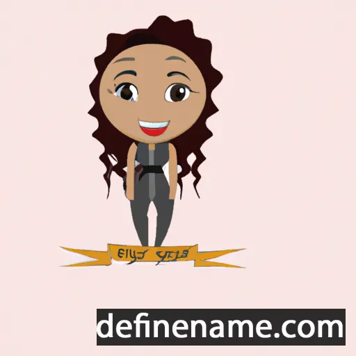 cartoon of the name Jordynn