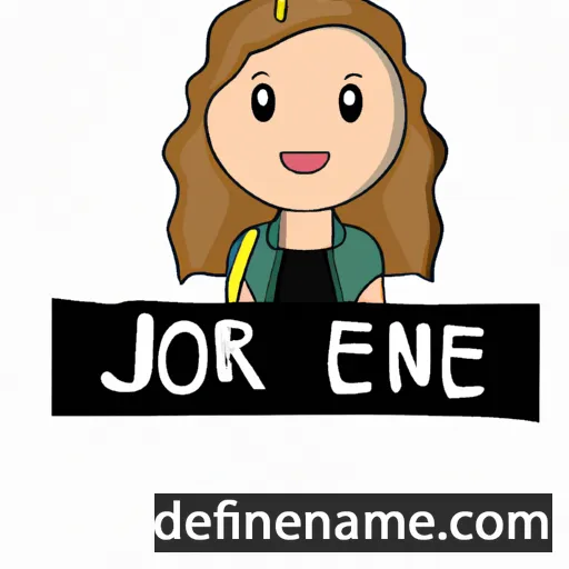 Jorene cartoon