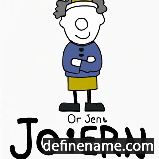 cartoon of the name Jorens