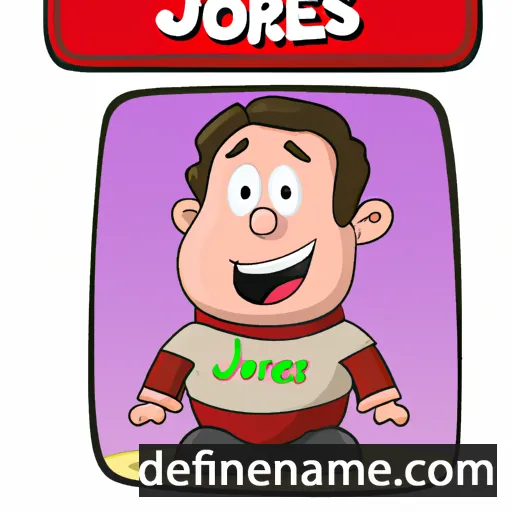 cartoon of the name Jores